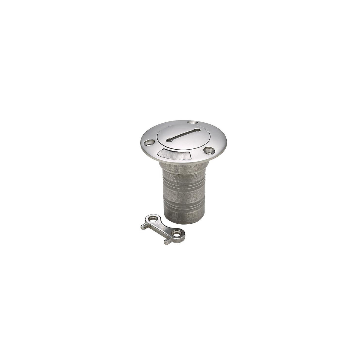Seachoice Corrosion-Resistant Cast 316 Stainless Steel Deck Fill Waste Fill w/ Cap
