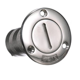 Seachoice Corrosion-Resistant Cast 316 Stainless Steel Deck Fill Waste Fill w/ Cap