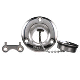Seachoice Corrosion-Resistant Cast 316 Stainless Steel Deck Fill Waste Fill w/ Cap