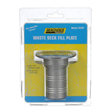 Seachoice Corrosion-Resistant Cast 316 Stainless Steel Deck Fill Waste Fill w/ Cap