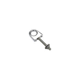 Seachoice 33531 Single Shank Bow Eye for Tow Lines or Boat Trailer Winch Hook, 3 in. Shank, 1 in. Eye Diameter