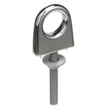 Seachoice 33531 Single Shank Bow Eye for Tow Lines or Boat Trailer Winch Hook, 3 in. Shank, 1 in. Eye Diameter