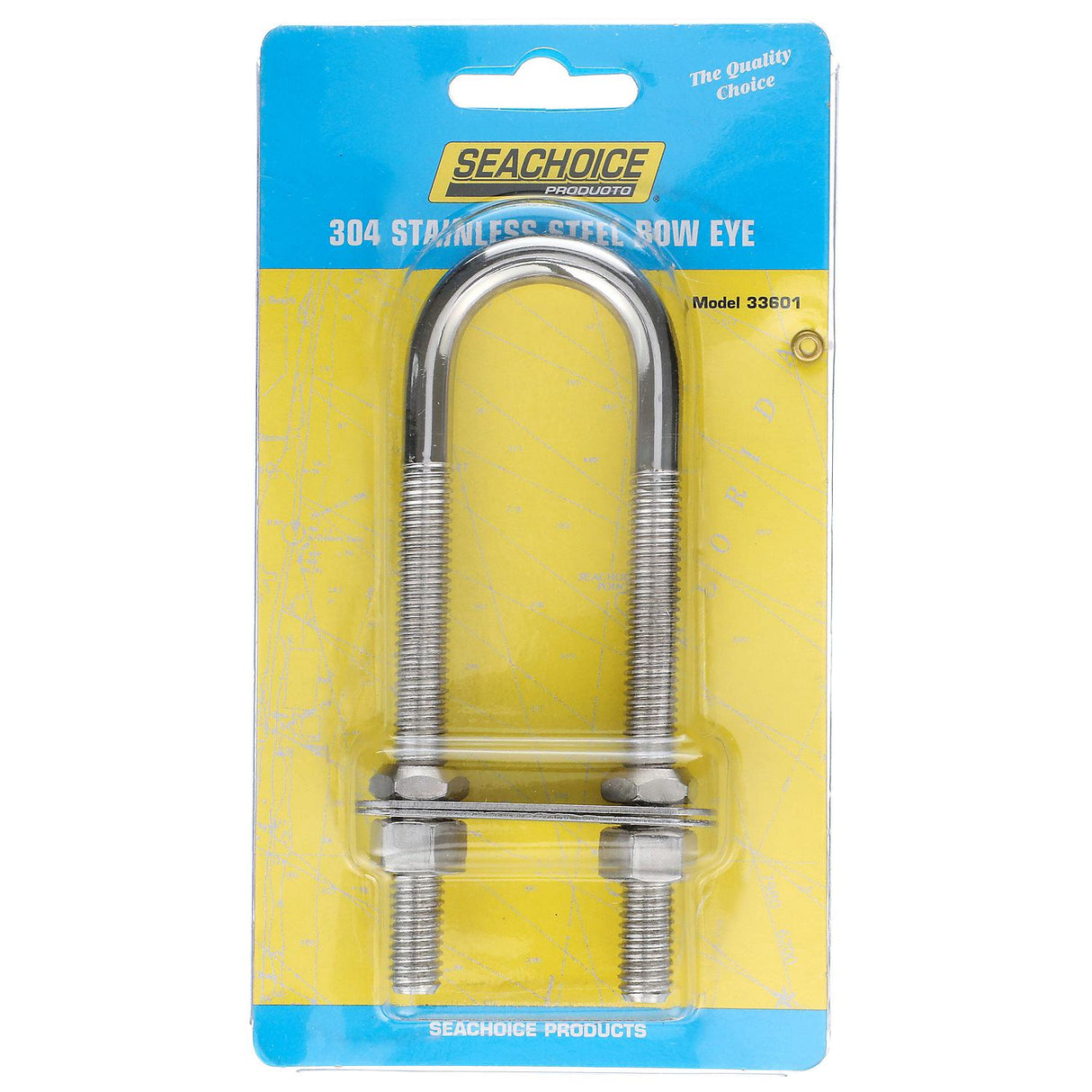 Seachoice Stainless Steel 3/8 In. Bow Eye
