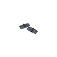 Seachoice 34141 Door Hinge, 2-3/4" x 1-3/8", Black Nylon , Pair