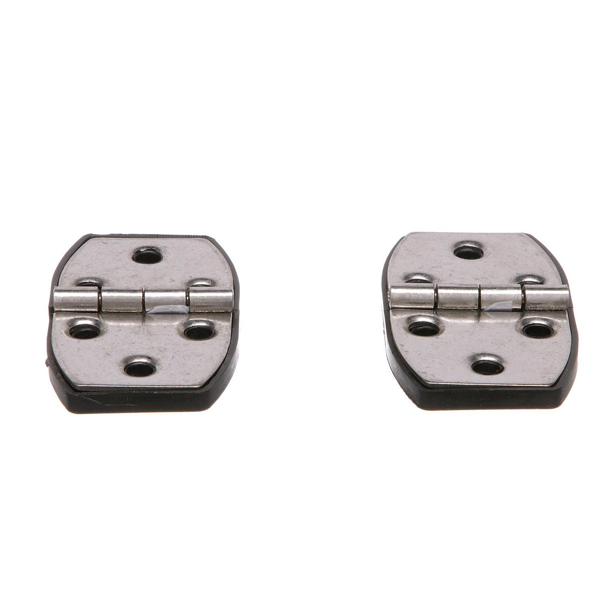 Seachoice Marine-Grade Utility Hinges, 304 Stainless Steel w/ Black Nylon Base Plate, 2-7/8 In. X 1-1/2 In., Pack of 2