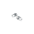 Seachoice 34401 (2) 2-1/4" x 1-1/2" Chrome Plated Zinc 3/4" Short Side Hinges