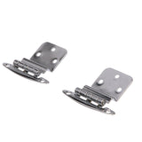 Seachoice Inset Hinges w/ 3/8 in. Inset, Chrome-Plated Brass, 2-3/4 in. X 2-1/8 in., Pack of 2
