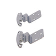 Seachoice Inset Hinges w/ 3/8 in. Inset, Chrome-Plated Brass, 2-3/4 in. X 2-1/8 in., Pack of 2