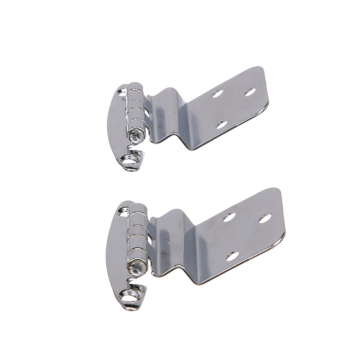 Seachoice Inset Hinges w/ 3/8 in. Inset, Chrome-Plated Brass, 2-3/4 in. X 2-1/8 in., Pack of 2