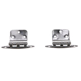 Seachoice Inset Hinges w/ 3/8 in. Inset, Chrome-Plated Brass, 2-3/4 in. X 2-1/8 in., Pack of 2