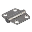 Seachoice Center-Barrell Friction Hinge, 316 Stainless Steel, 1-1/2 in. X 1-9/16 in., 1 Pair