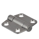 Seachoice Center-Barrell Friction Hinge, 316 Stainless Steel, 1-1/2 in. X 1-9/16 in., 1 Pair