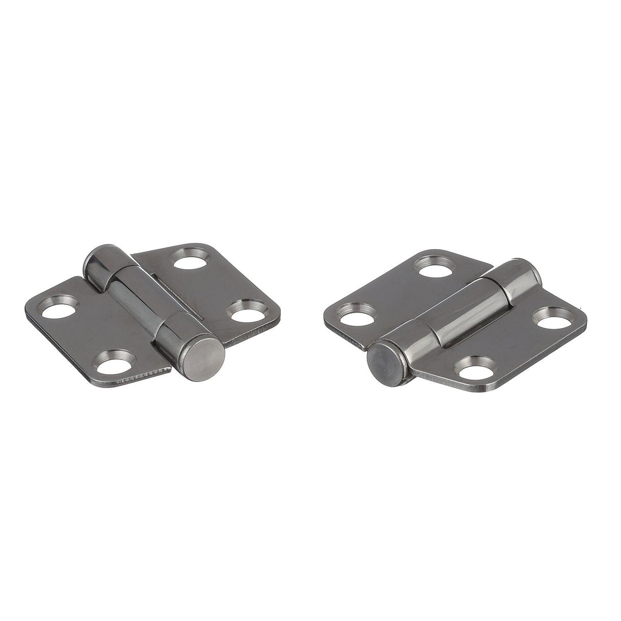Seachoice Center-Barrell Friction Hinge, 316 Stainless Steel, 1-1/2 in. X 1-9/16 in., 1 Pair