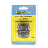 Seachoice Center-Barrell Friction Hinge, 316 Stainless Steel, 1-1/2 in. X 1-9/16 in., 1 Pair