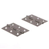 Seachoice 34911 Marine-Grade Butt Hinges, 18-8 Stainless Steel, 2-1/2 in. X 1-5/8 in., Pack of 2