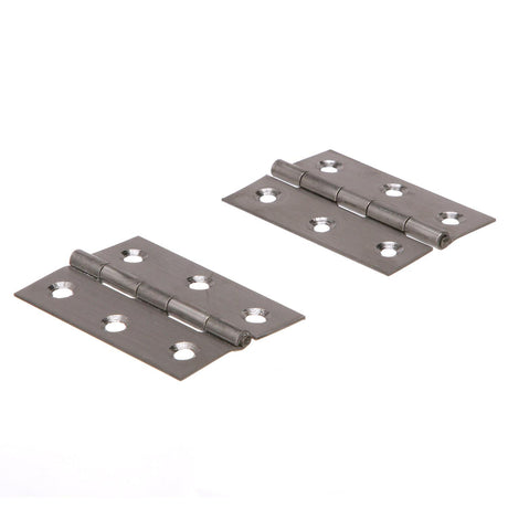Seachoice 34911 Marine-Grade Butt Hinges, 18-8 Stainless Steel, 2-1/2 in. X 1-5/8 in., Pack of 2