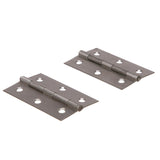 Seachoice 34921 Marine-Grade Butt Hinges, 18-8 Stainless Steel, 3 in. X 2 in., Pack of 2