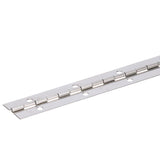 Seachoice Continuous Hinge, 304 Stainless Steel, 72 In. Long, 1-1/4 In. Wide