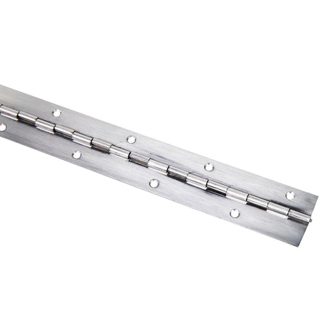 Seachoice Continuous Hinge, 304 Stainless Steel, 72 in. Long, 1-1/2 in. Wide