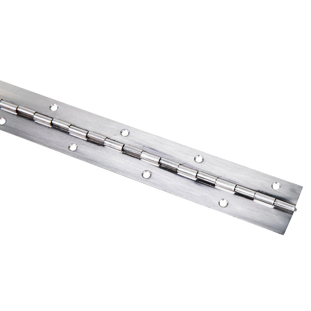 Seachoice Continuous Hinge, 2 in x 36 in, Stainless Steel