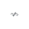 Seachoice Take-Apart Motor Box Hinge, Chrome Plated