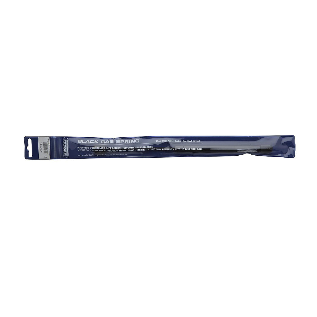Seachoice Black Gas Spring, 15 In. Compressed-9.5 In. Extended, 60 Pounds of Force