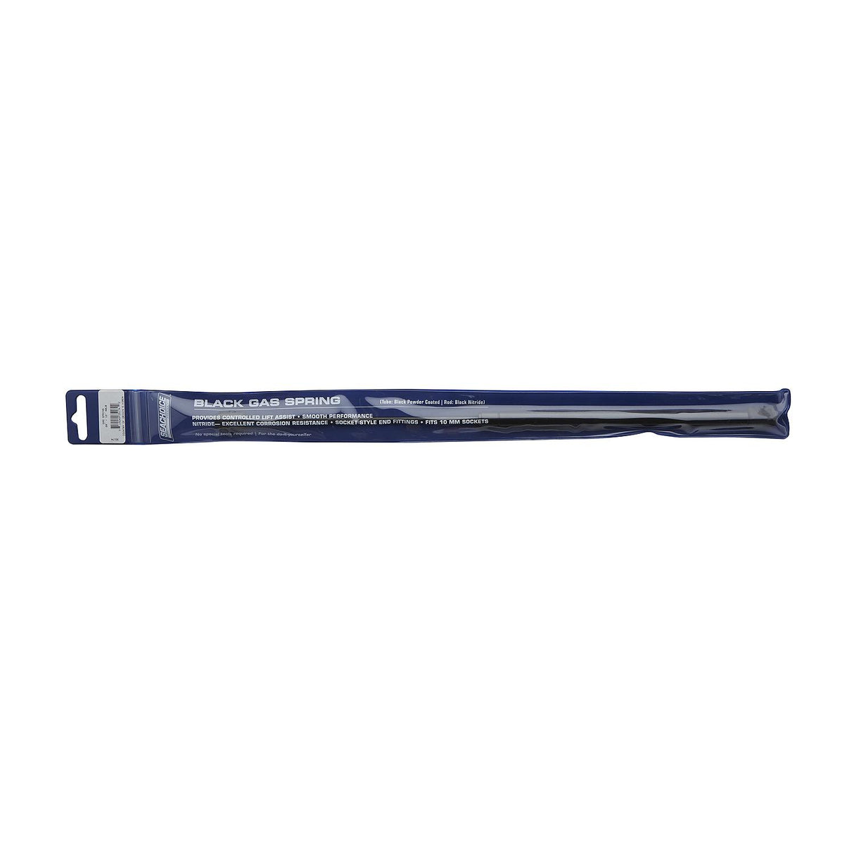 Seachoice Black Gas Spring, 20 In. Compressed-12 In. Extended, 40 Pounds of Force