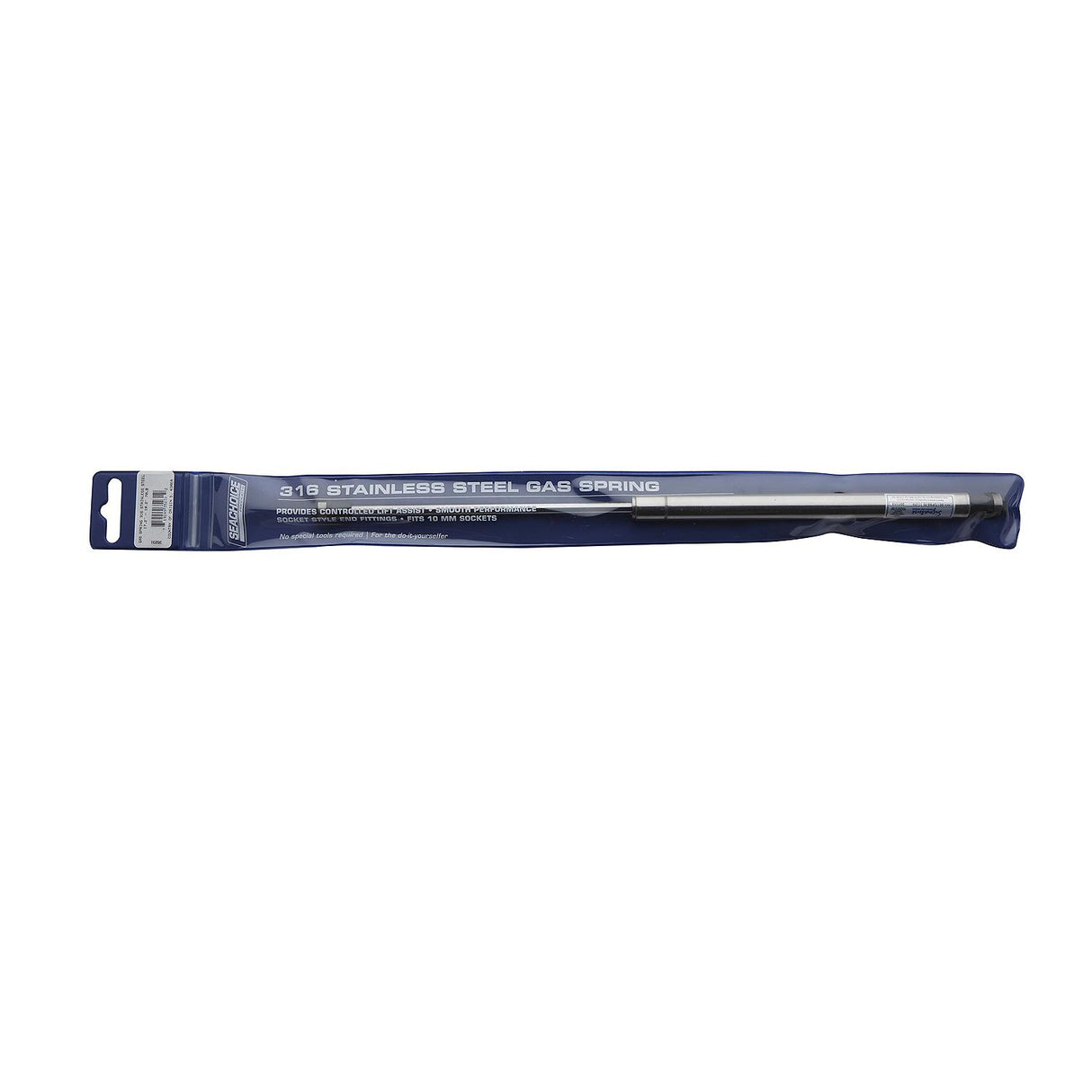 Seachoice Gas Spring, 316 Stainless Steel, 17.2-10.2 in., 70#
