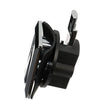 Seachoice Flush Mount Lock w/ Keys, Chrome-Plated Zinc, Requires 1-5/8 In. Cutout