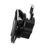 Seachoice Flush Mount Lock w/ Keys, Chrome-Plated Zinc, Requires 1-5/8 In. Cutout