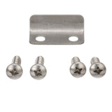 Seachoice 35521 Flush Mount Slam Latch, Rust-Free White Plastic, 2 in. Diameter