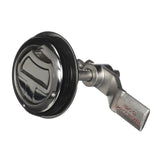 Seachoice Round Non-Locking Hatch Handle, 2-3/8 Diameter, Cast Stainless Steel, Requires 2 in. Cutout