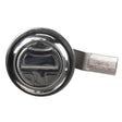Seachoice Round Non-Locking Hatch Handle, 2-3/8 Diameter, Cast Stainless Steel, Requires 2 in. Cutout