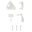 Seachoice Pontoon Gate Latch Replacement Kit, Fits 1-1.25 In. Square Frames, Includes Hardware