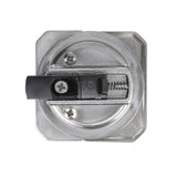 Seachoice Non-Locking Grand Slam Latch, 316 Stainless Steel, Square 1-3/4 In., Watertight