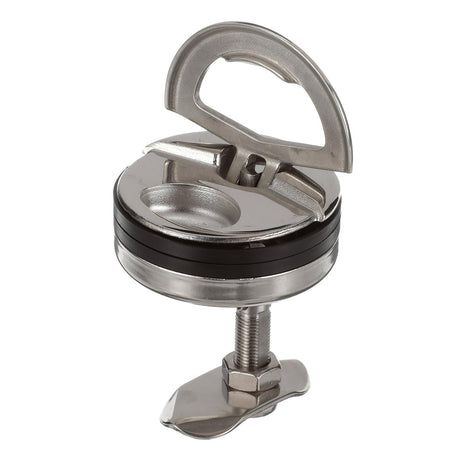 Seachoice Non-Locking Grand Compression Latch, 316 Stainless Steel, Square 2-1/2 in., Watertight