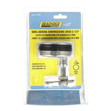 Seachoice Non-Locking Grand Compression Latch, 316 Stainless Steel, Square 2-1/2 in., Watertight