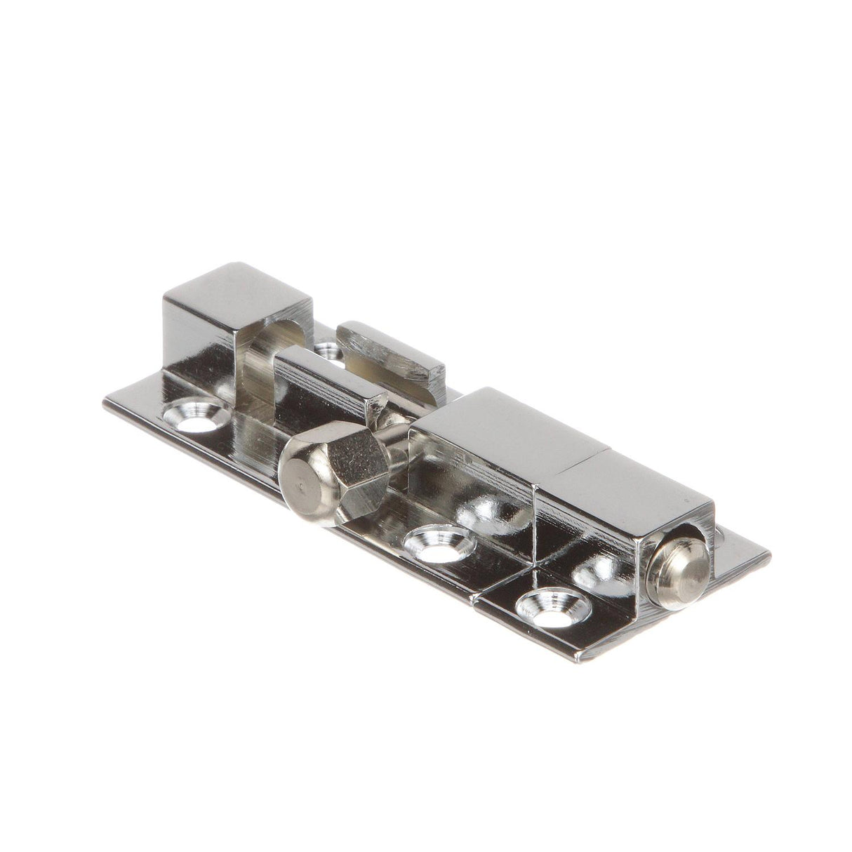 Seachoice Marine-Grade Barrel Bolt, Chrome-Plated Cast Brass, 2-1/2 In. X 1-1/16 In.