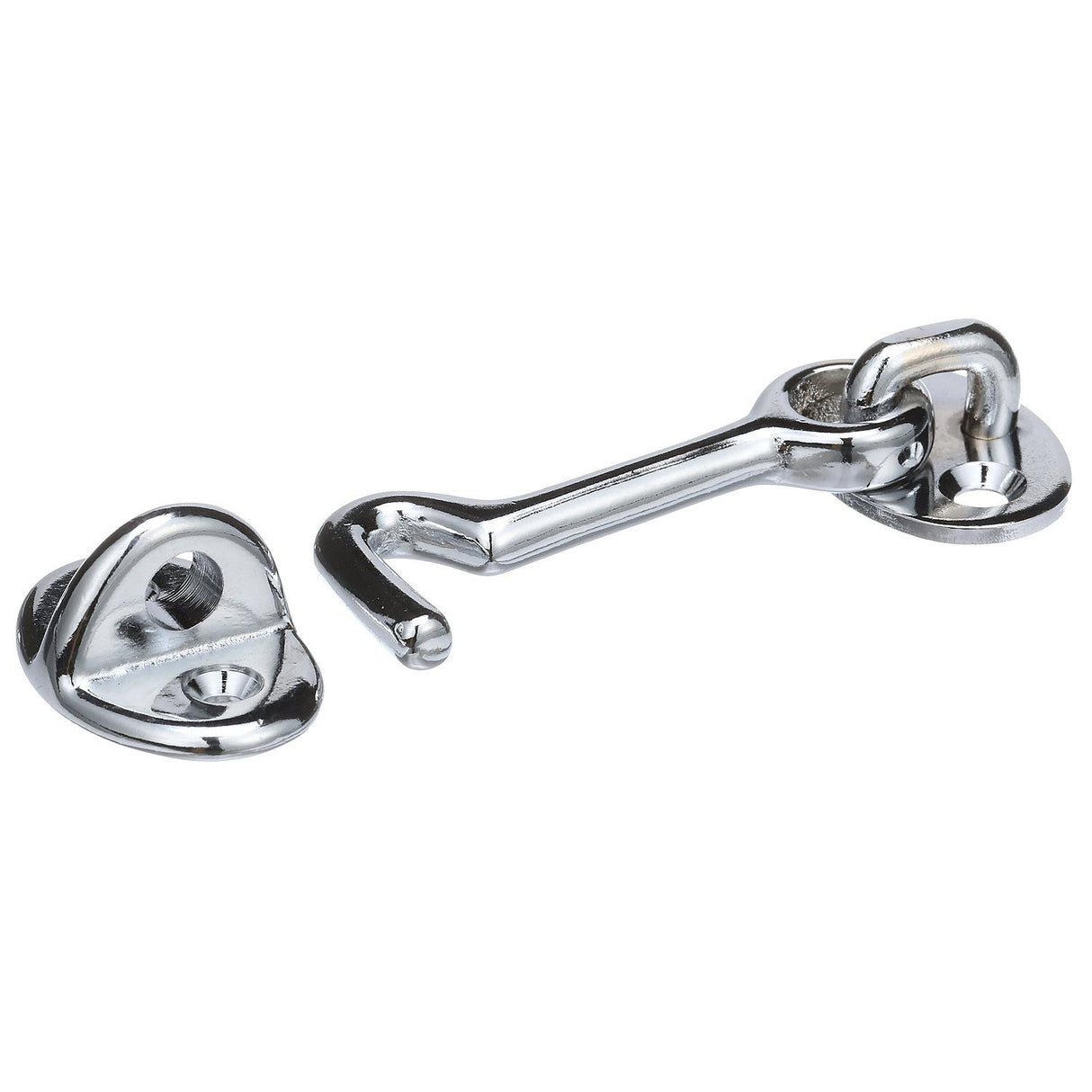 Seachoice Chrome-Plated Cast Brass 2 in. Marine Cabin Door Hook w/ #6 Fastener