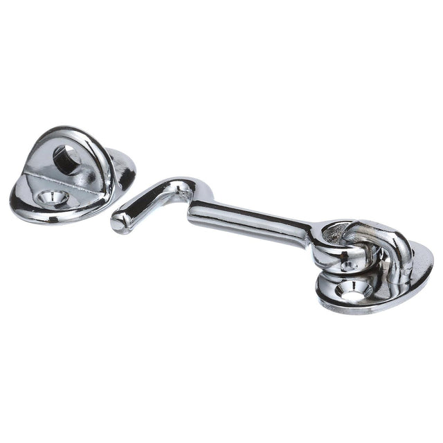 Seachoice Chrome-Plated Cast Brass 2 in. Marine Cabin Door Hook w/ #6 Fastener