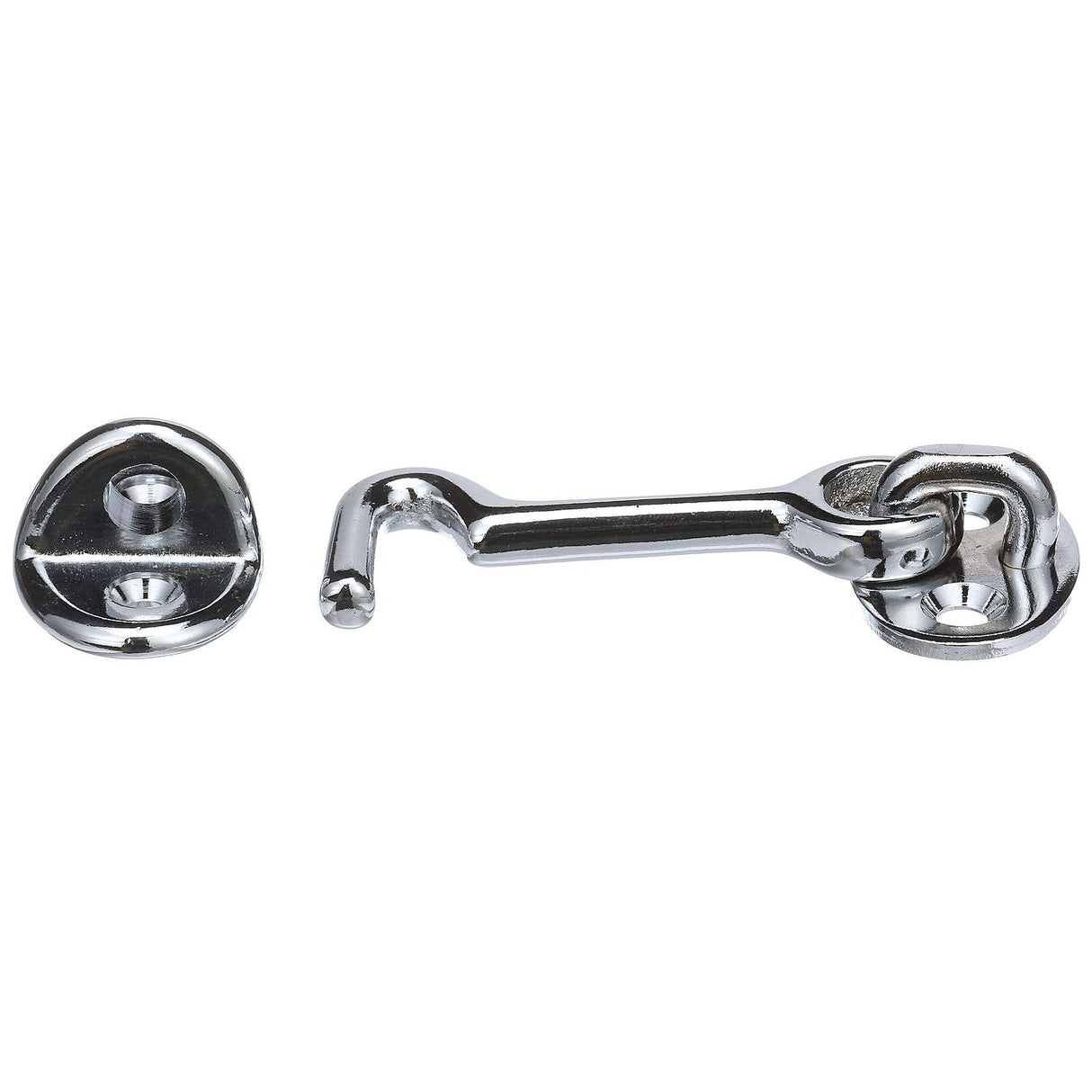 Seachoice Chrome-Plated Cast Brass 2 in. Marine Cabin Door Hook w/ #6 Fastener