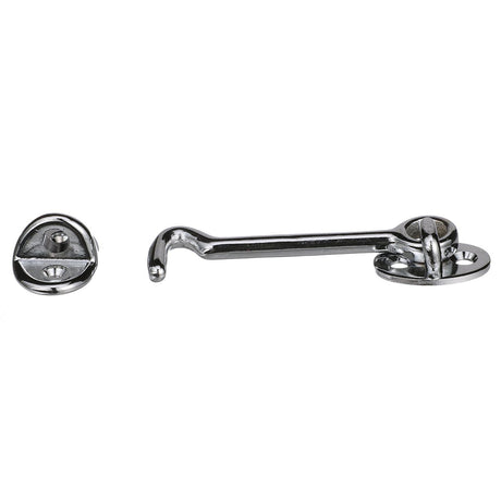 Seachoice Chrome-Plated Cast Brass 3 in. Marine Cabin Door Hook w/ #6 Fastener