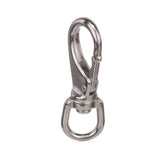 Seachoice Heavy Duty Swivel Eye Snap, Polished Stainless Steel, Size #2, 4 In. Long, 3/4 In. ID Eye