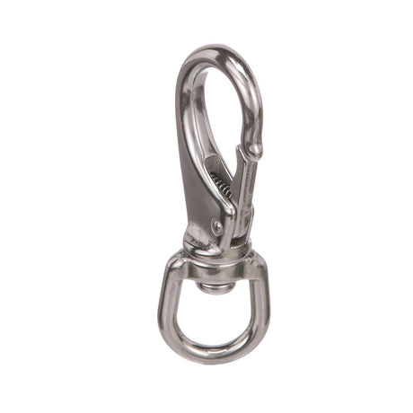 Seachoice Heavy Duty Swivel Eye Snap, Polished Stainless Steel, Size #2, 4 In. Long, 3/4 In. ID Eye
