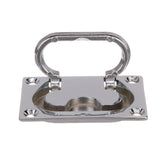 Seachoice Flush Mount Lifting Handle, Chrome-Plated Brass, 3 In. X 2-1/8 In.
