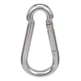 Seachoice Spring Loaded Hook, Zinc-Plated Steel, 4-3/4 in. Long