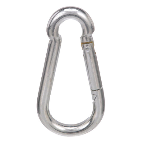 Seachoice Spring Loaded Hook, Zinc-Plated Steel, 4-3/4 in. Long