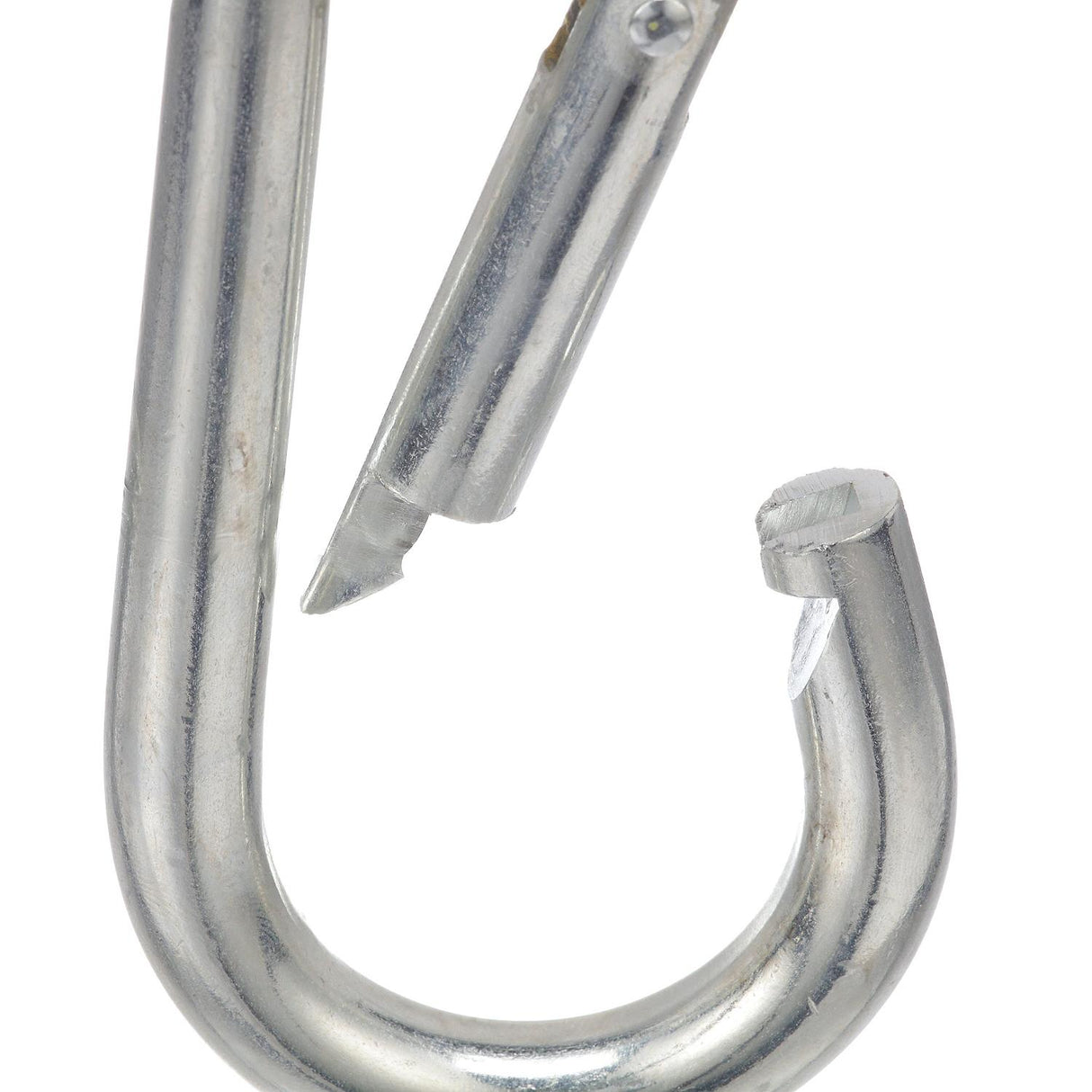 Seachoice Spring Loaded Hook, Zinc-Plated Steel, 4-3/4 in. Long