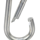 Seachoice Spring Loaded Hook, Zinc-Plated Steel, 4-3/4 in. Long