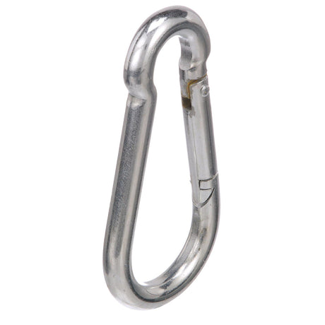 Seachoice Spring Loaded Hook, Zinc-Plated Steel, 4-3/4 in. Long